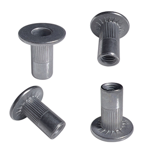 汽车大帽沿圆柱型拉铆螺母牌照固定拉母水箱框架专用五金新款拉卯