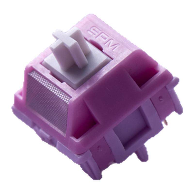 SOULCAT&SPM木槿花轴V2闷响HMX顺滑42g声优线性轴HIFI客制化键盘