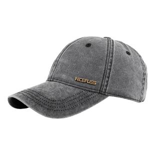 高端品牌帽子男士2025新款男帽春秋款大头围鸭舌帽男款休闲棒球帽