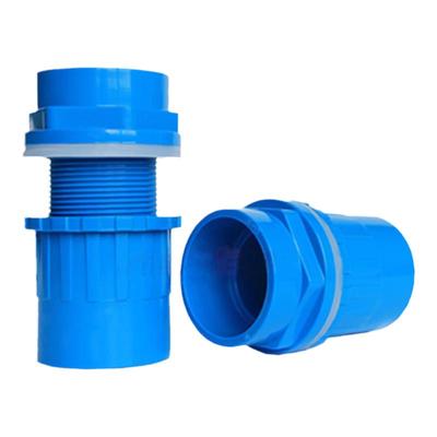 鱼缸夹玻璃孔接头PVC上下水排水