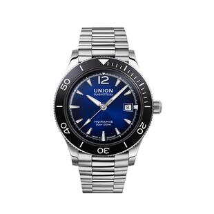 Union格拉苏蒂宇联德国手表诺拉敏斯日历机械潜水男士腕表
