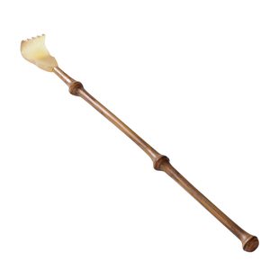 筇竹紫竹抓背神器后背不求人老头乐痒痒挠竹制抓痒器实心竹子牛角