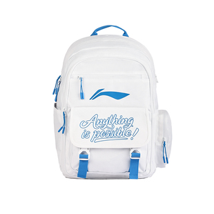 李宁羽毛球拍包儿童青少年新款运动双肩背包大容量防水手提收纳袋