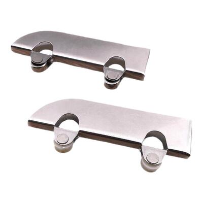 不锈钢飞机夹玻璃推拉5mm移门轮