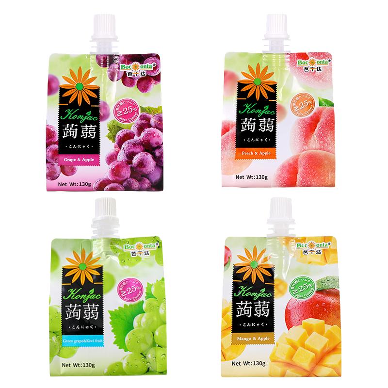 马来西亚进口吸吸果冻0脂低卡