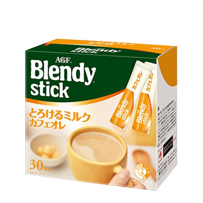 丝滑日本速溶咖啡agf三合一