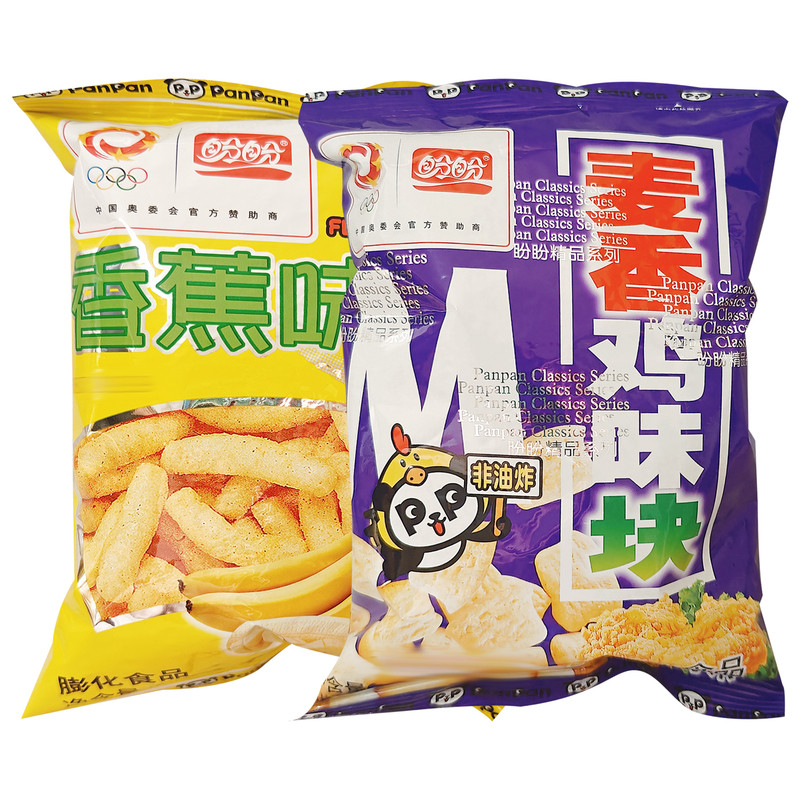 盼盼麦香鸡味块香蕉味酥25g