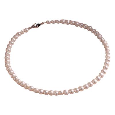 天然淡水珍珠项链女款简约轻奢