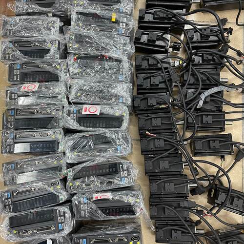 议价B2伺服电机套装200w，驱动ASD-B2-0221-B适用