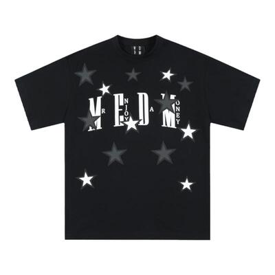 MEDM短袖国潮星星印花T恤