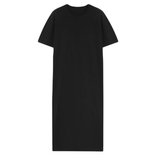 swx studio 去繁就简 极简显瘦显高夏季天丝羊毛针织连衣裙1109