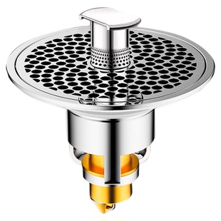 洗手盆脸池漏水塞子按压式防返臭神器面盆弹跳塞芯下水器通用配件