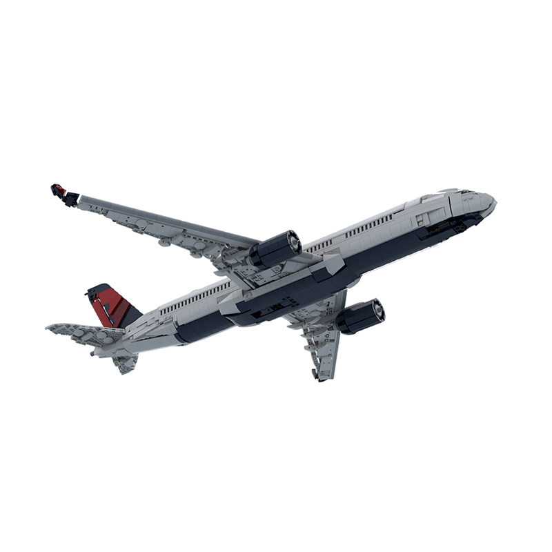 达美空客A350-900航空客机积木