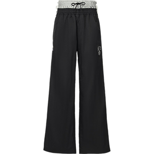 Nike/耐克正品ambush女士复古双腰排扣经典宽松长裤DB9571-010