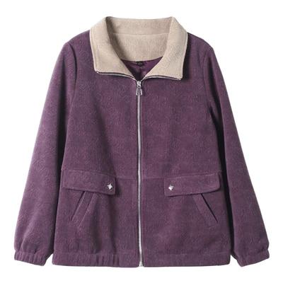 中年妈妈春秋外套2025新款时尚洋气中老年女士上衣小个子休闲春装