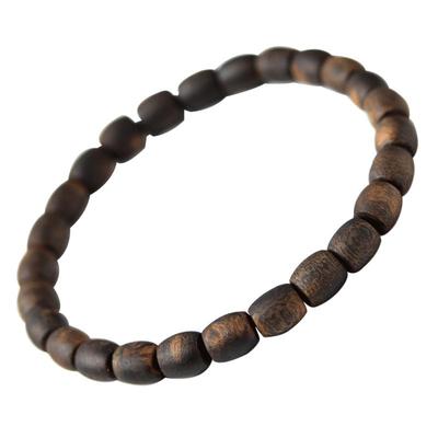 沉香手串女水晶玛瑙翡翠玉石南红绿松石猛犸散珠子芽庄白奇楠手链