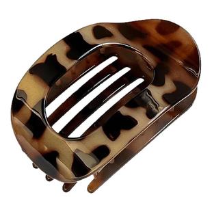 不硌头弧形鲍鱼抓夹女高级感2025新款后脑勺扁平盘发发夹鸭嘴夹子