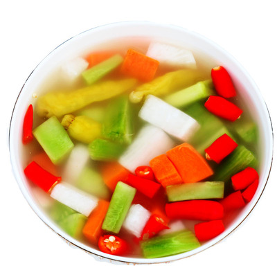 四川泡菜泡什锦正宗泡萝卜650g