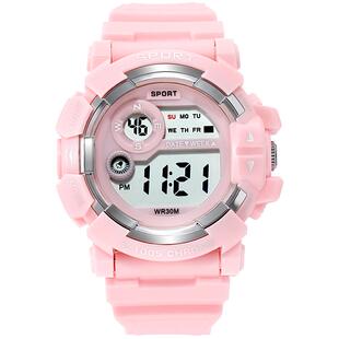 儿童手表女孩小学生专用初中学生学霸只看时间女款防水女童电子表