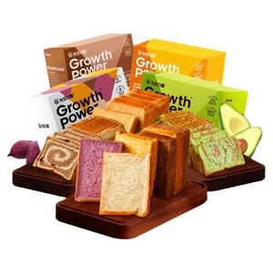 光合力量全麦面包4箱10口味囤惠