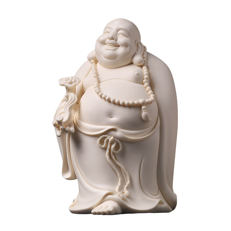 东方泥土《万事如意》弥勒佛摆件