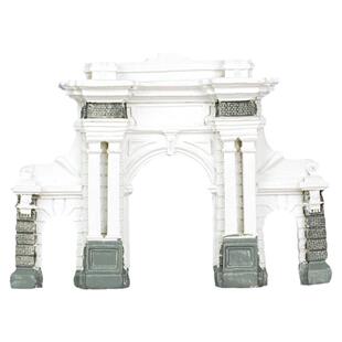 创意北京清华园建筑树脂模型清华大学毕业旅游纪念品祝福小摆件