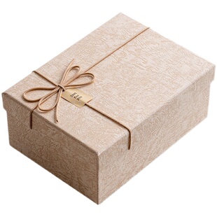 礼物盒简约围巾衬衫香水礼品盒连衣裙伴手礼盒空盒子生日大包装盒