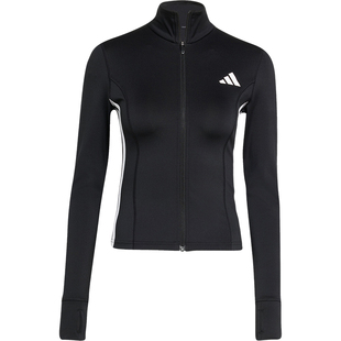 Adidas/阿迪达斯正品2026春季款女士日常立领印花修身外套KB7843