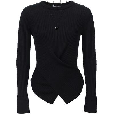 VeroModa针织衫不规则下摆