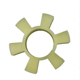 聚氨脂六角减震块耐高温联轴器T型弹性牛筋梅花弹性圈缓冲垫 对轮