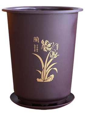 兰花专用盆树脂加厚兰花花盆塑料