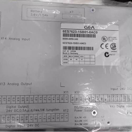 议价GEA 6ES7623-1DE01-0AE3 控制器面板