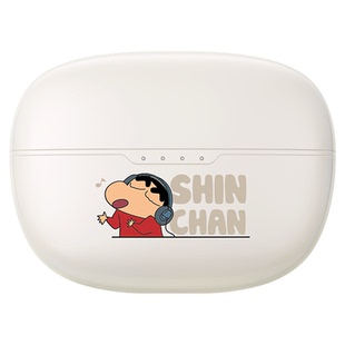 ROCK蜡笔小新无线蓝牙耳机耳夹式开放不入耳运动跑步耳机2026新款