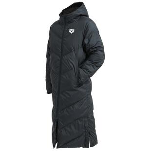 Arena游泳训练运动棉服男女青少年加绒保暖防寒游泳队长款棉衣冬