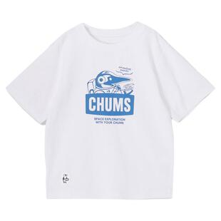 CHUMS洽洽鸟户外休闲短袖T恤宇宙系列儿童男女棉质印花CH21-1356