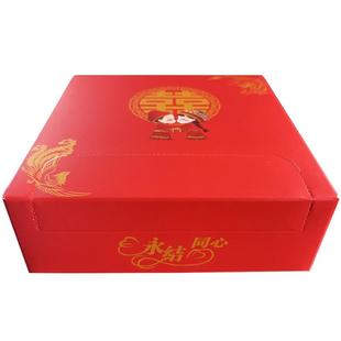 婚庆纸巾婚宴餐巾纸红色结婚纸抽酒席喜宴硬盒装喜字纸巾20盒整箱