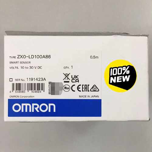 ZX0-LD100A86 0.5m OMRON 欧姆龙 光电