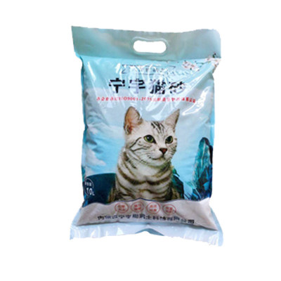 吾酷膨润土猫砂10L清香猫沙低尘快速结团满10公斤20斤京津冀包邮