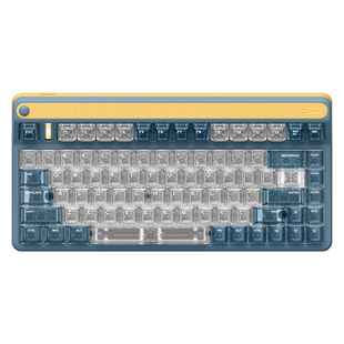 IQUNIX Aver80无线机械键盘蓝牙三模游戏客制化快银热插拔铝厂