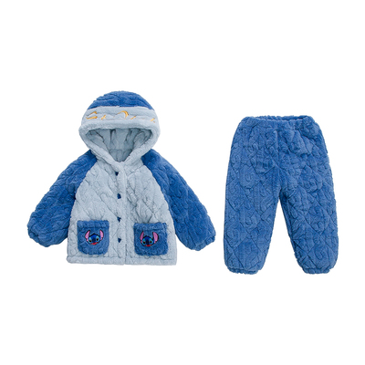 【冬上新】男童三层绗棉套装