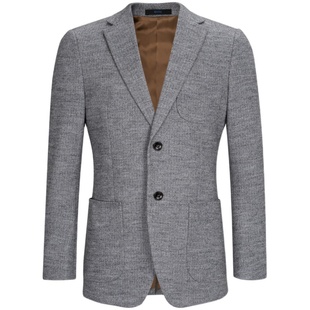 BONI/堡尼秋冬新品西装便装休闲男士西服套装羊毛西裤男QM684121B