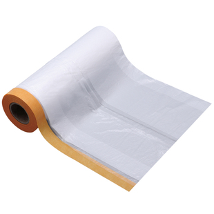 装修定制保护膜衣柜橱柜家具木门窗户成品印字油漆喷涂遮蔽防尘膜