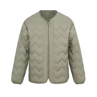 雪中飞2025秋季新款羽绒服男排骨短款轻便立领大码休闲保暖外套潮