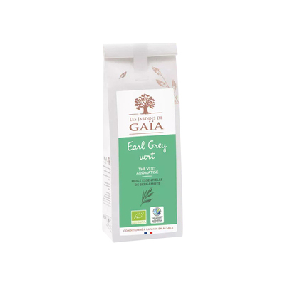 法国原装进口有机茶Jardins deGaia佛手柑风味绿茶伯爵茶冷热皆宜