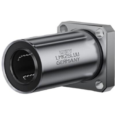 进口加长法兰直线轴承滚珠16滑动LMK6 8 10 12 20 25 30 35 40LUU