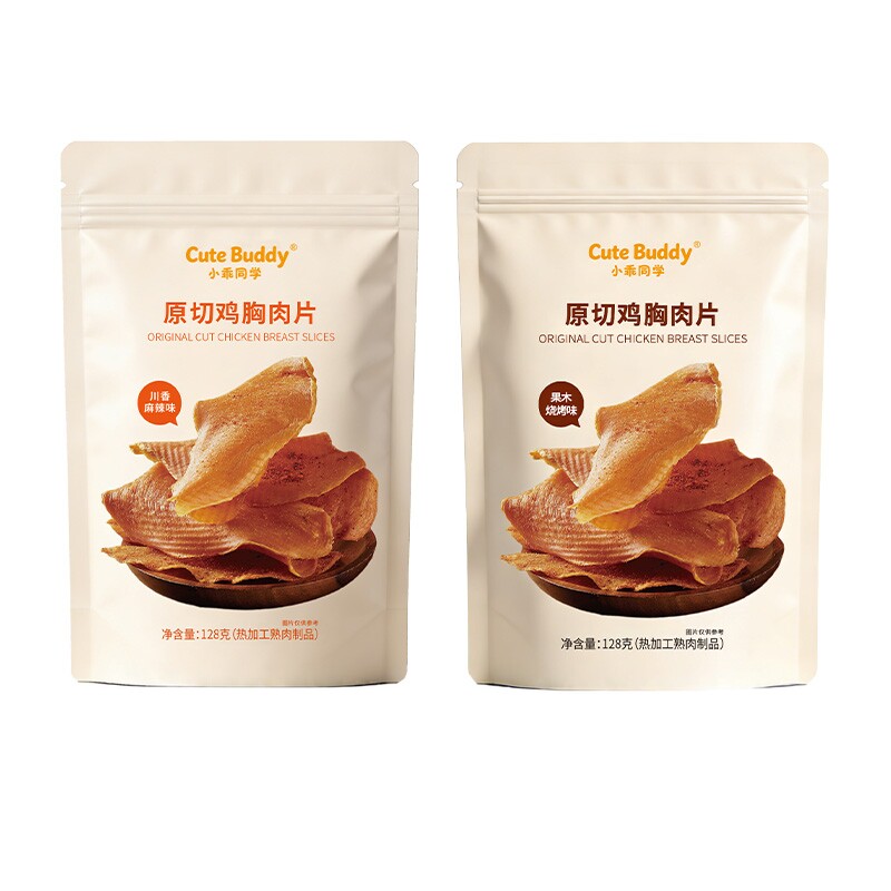 小乖同学鸡胸肉片川香麻辣烧烤味