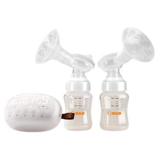 蓓比舒双边吸奶器电动双泵双控大吸力通乳全自动免手扶挤奶器不疼