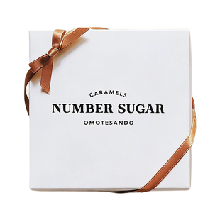 现货日本进口Ins网红表参道NUMBERSUGAR数字焦糖牛奶糖送女友礼物