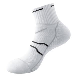 男士运动袜子男款秋冬跑步专业马拉松中筒毛巾底羽毛球篮球袜夏季