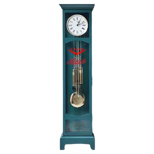 利时达德国赫姆勒落地钟客厅机械座钟新中式轻奢欧式别墅整点报时